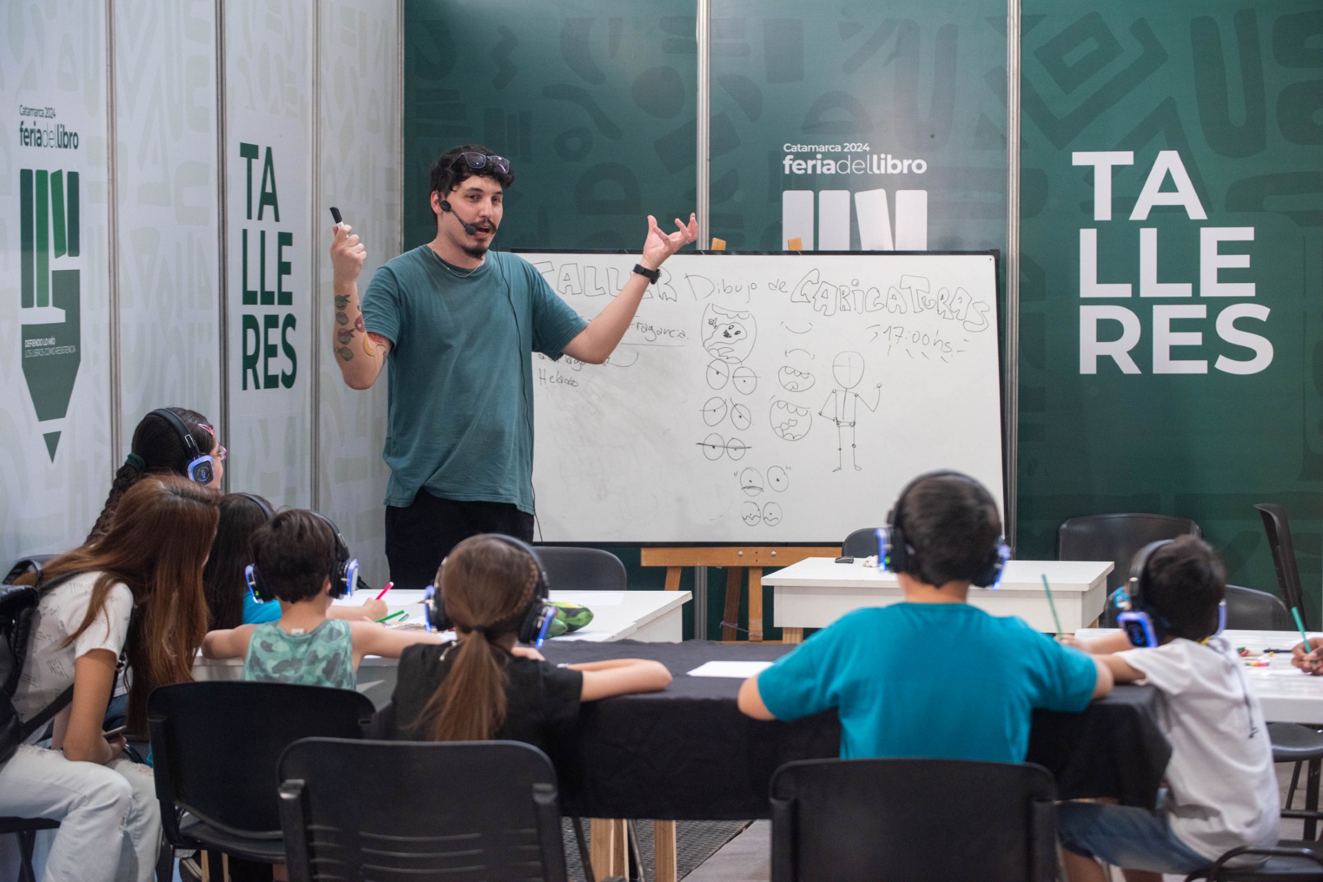 feria-del-libro-un-taller-para-aprender-a-disenar-caricaturas-y-tiras-comicas