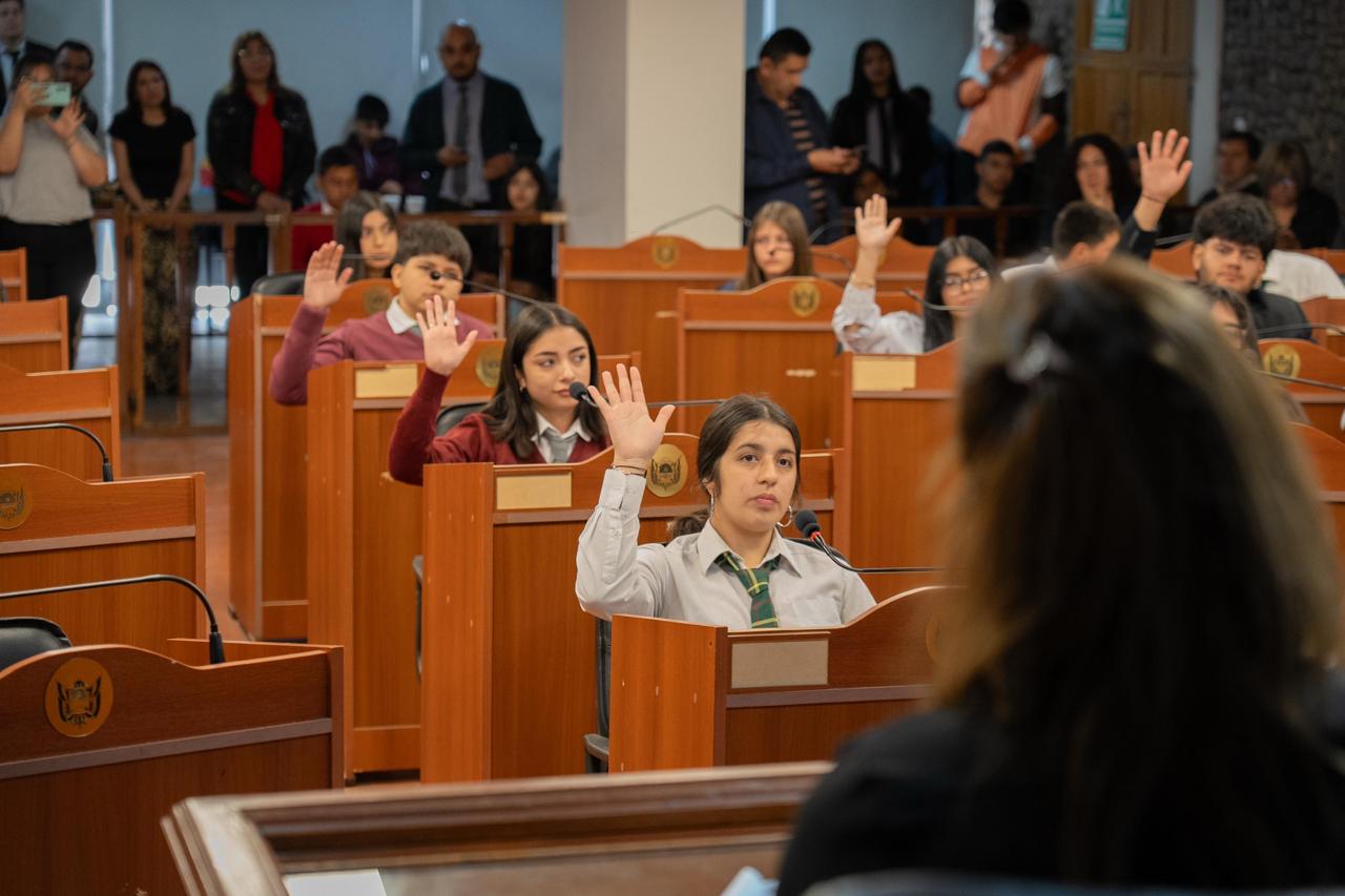 estudiantes-secundarios-presentaron-sus-proyectos-de-ley-en-una-nueva-edicion-de-el-senado-en-la-escuela