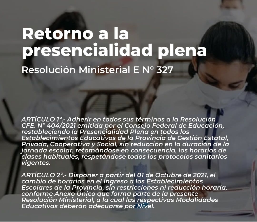 las-escuelas-de-toda-la-provincia-retornan-a-la-presencialidad-plena