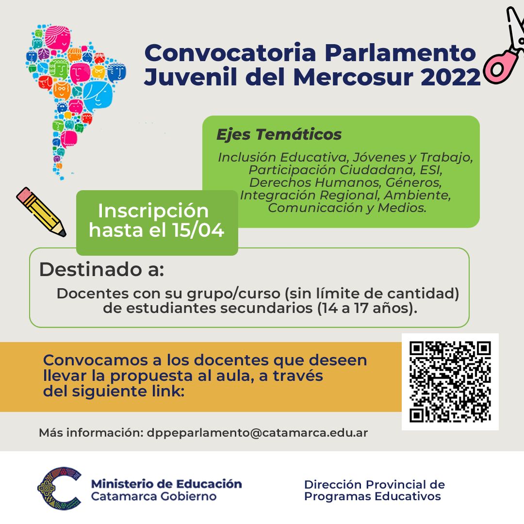 convocatoria-para-participar-del-parlamento-juvenil-del-mercosur-2022