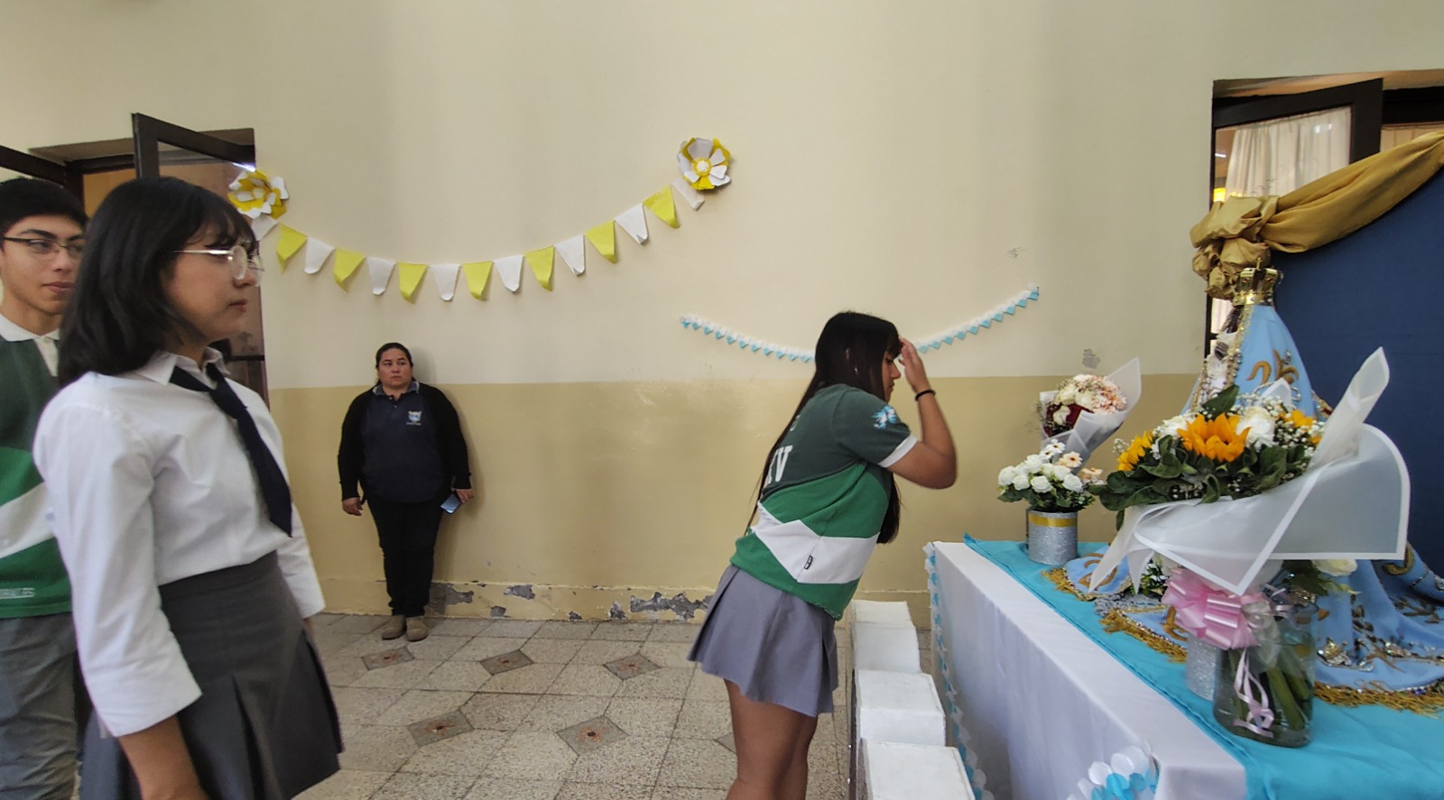 Imagen noticia La Virgen visita el Poder Judicial y el Colegio Fidel Mardoqueo Castro