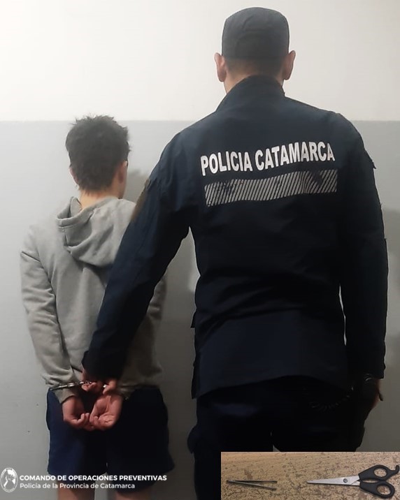 aprehendieron-a-un-joven-acusado-de-acosar-y-amenazar-a-una-empleada-en-un-local-comercial