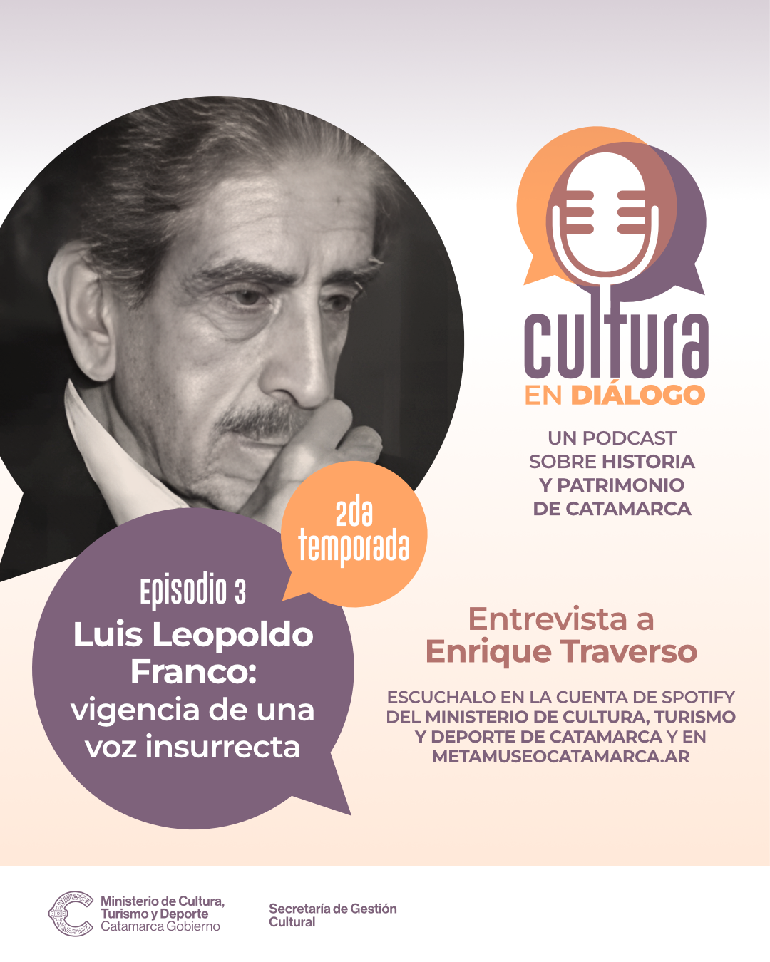 cultura-en-dialogo-dedica-su-tercer-episodio-al-legado-de-luis-leopoldo-franco