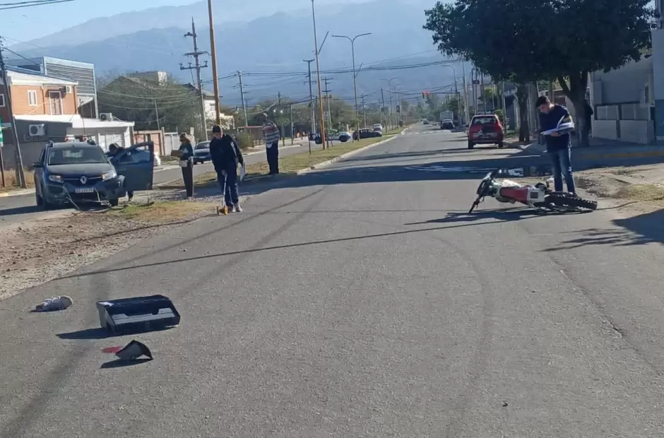 murio-el-motociclista-que-sufrio-un-choque-contra-una-camioneta