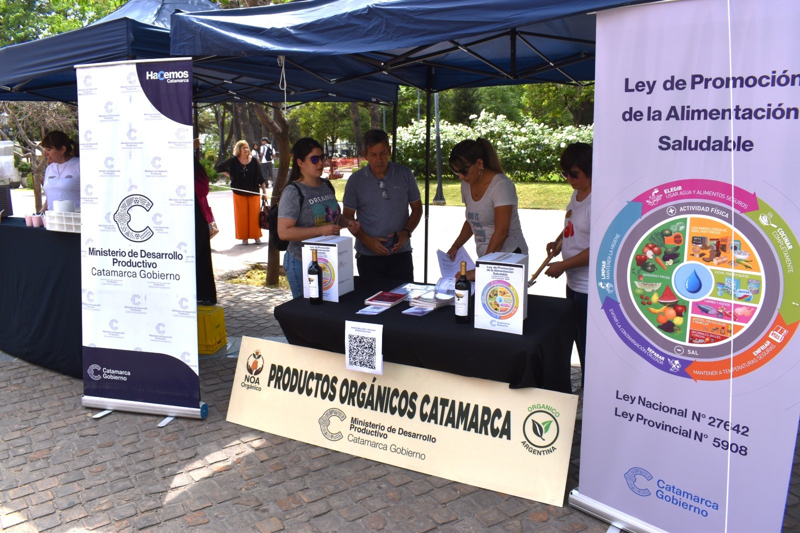 productores-organicos-exponen-y-venden-sus-productos-en-la-plaza-25-de-mayo