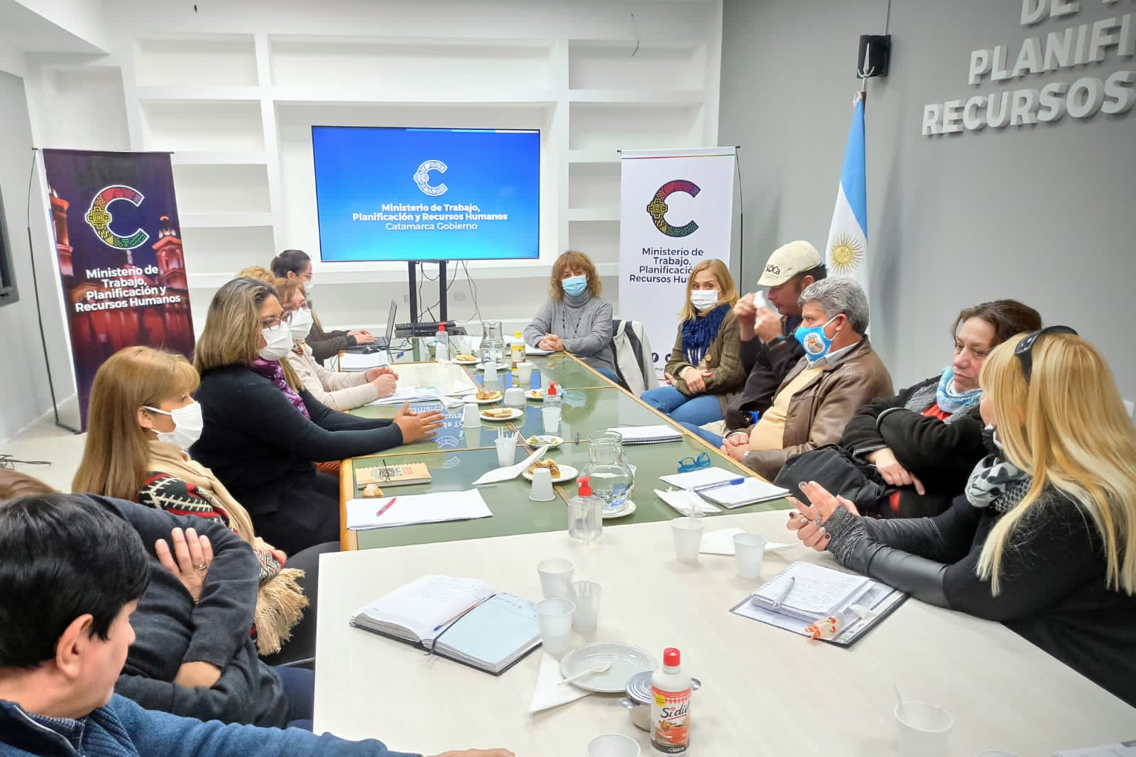 soria-se-reunio-con-la-intersindical-docente