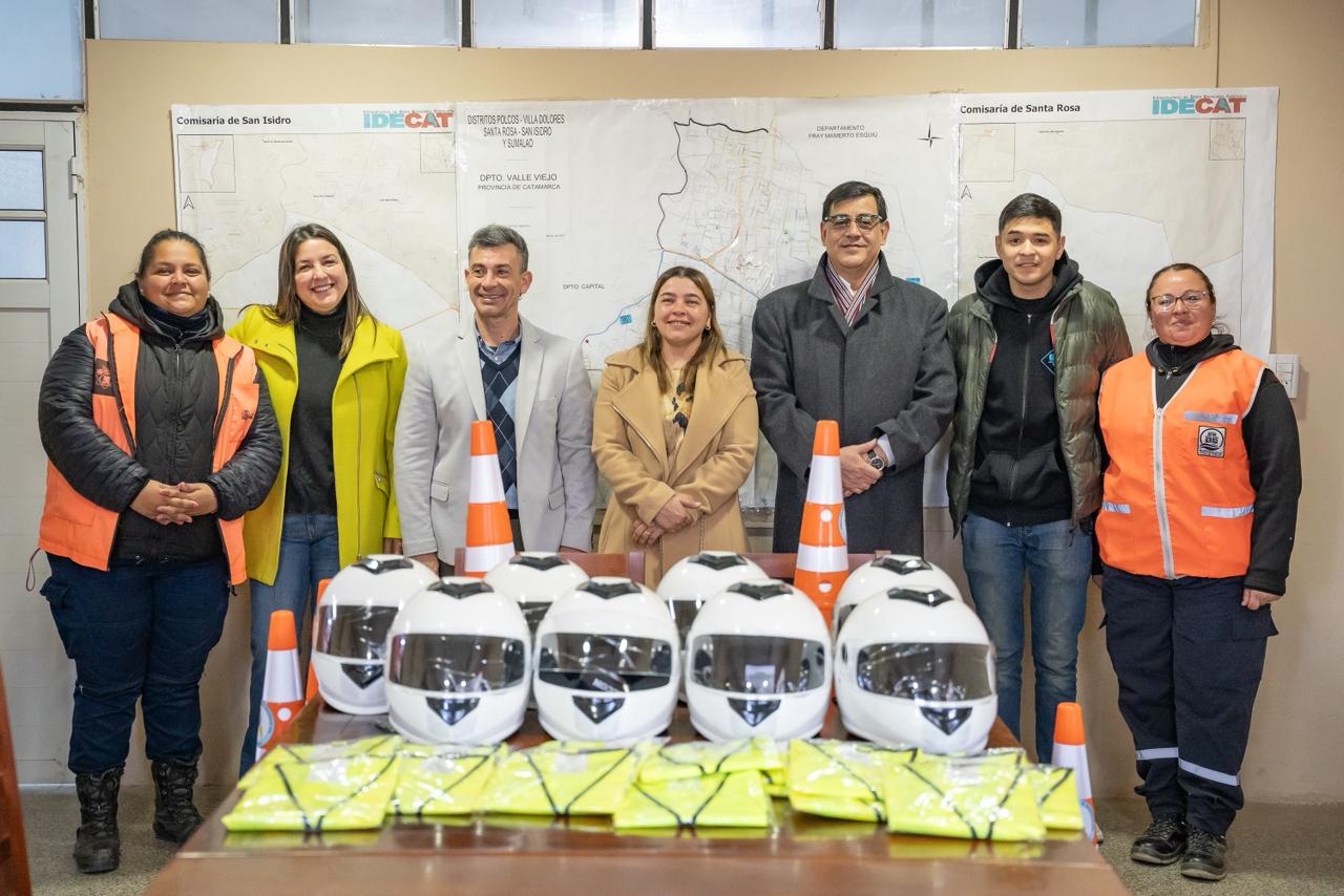 valle-viejo-fortalece-la-seguridad-vial-con-la-entrega-de-nuevos-elementos-al-personal-de-transito