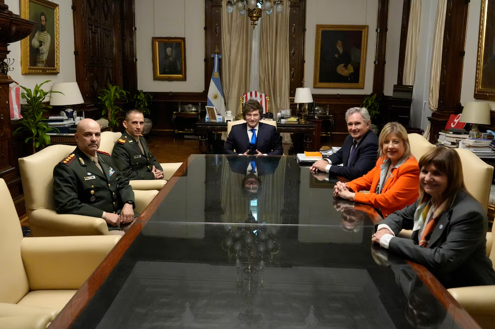 Imagen noticia El encuentro de Nahuel Gallo con Javier Milei en Casa Rosada