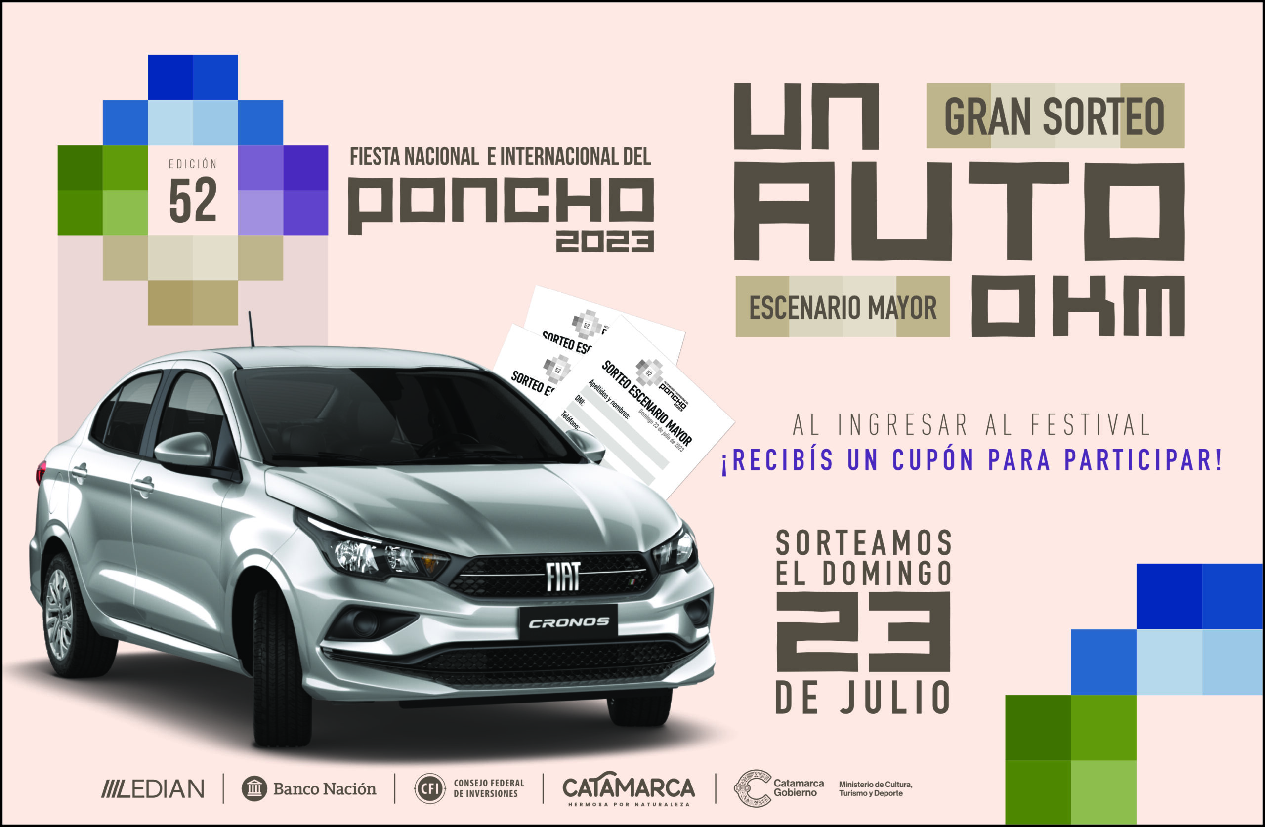 poncho-2023-sortearan-un-auto-0-km-entre-los-asistentes-al-festival