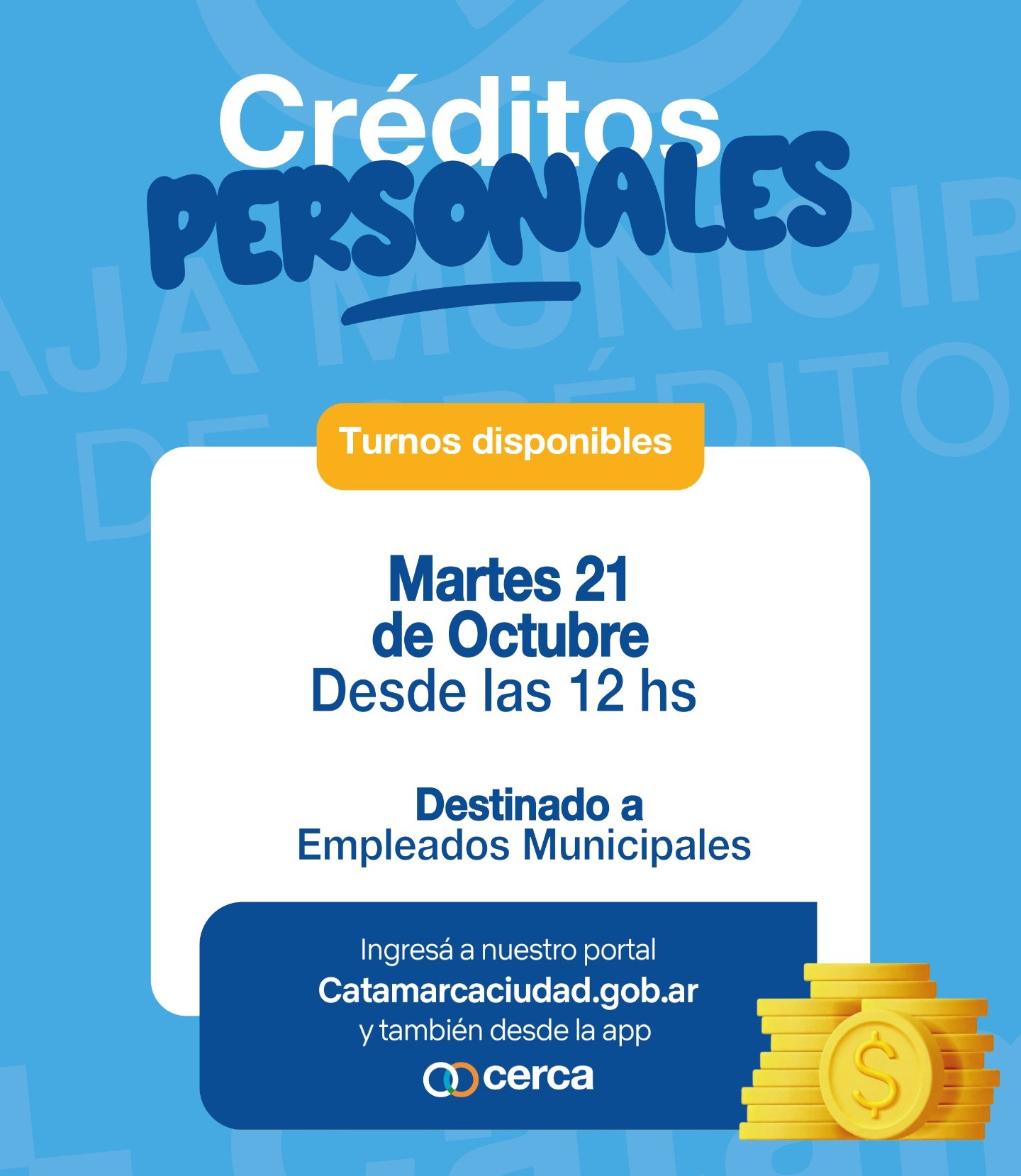 la-caja-de-credito-municipal-lanza-un-turnero-digital-exclusivo-para-empleados-del-municipio