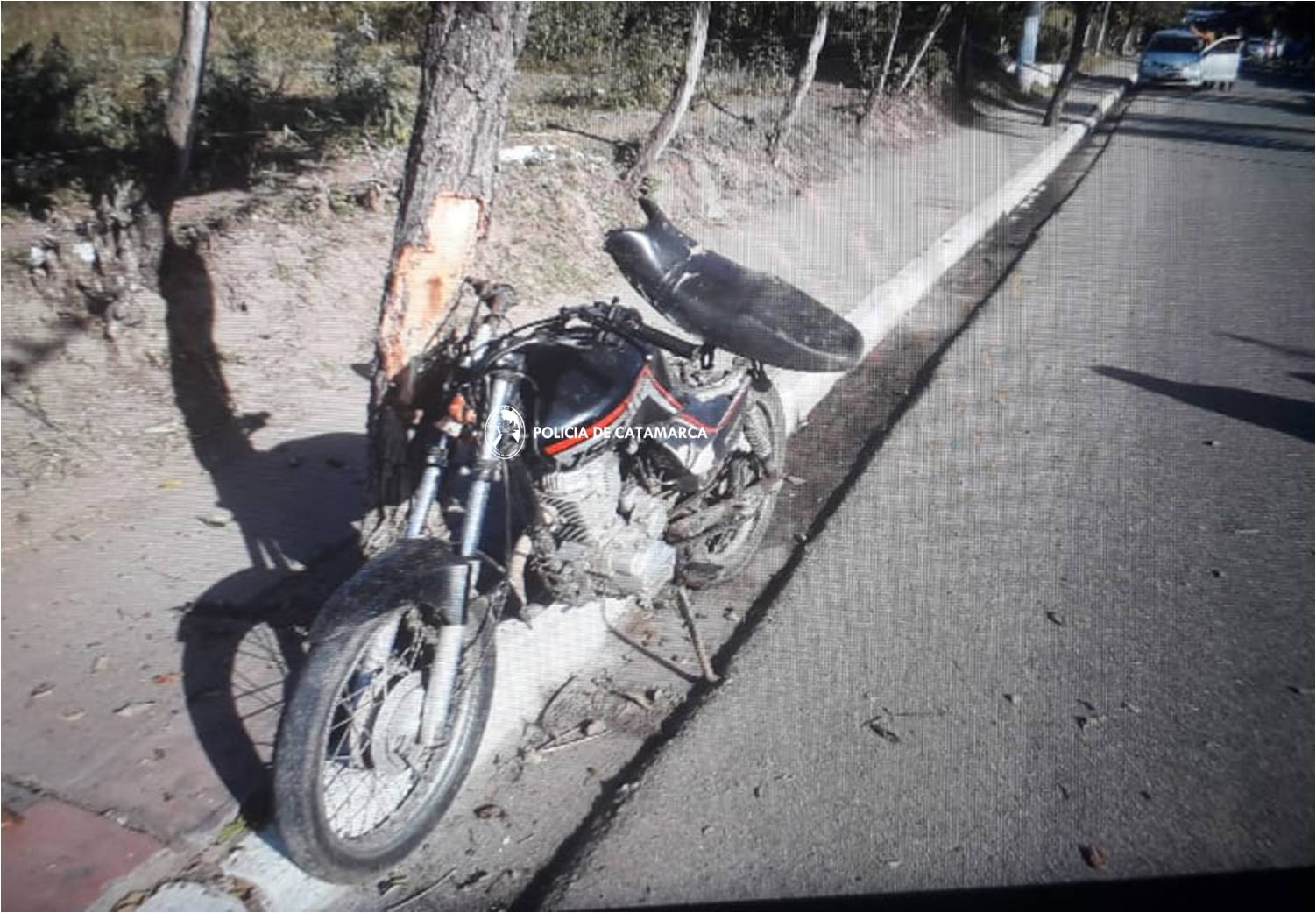 murio-un-motociclista-tras-chocar-contra-un-arbol-en-alijilan